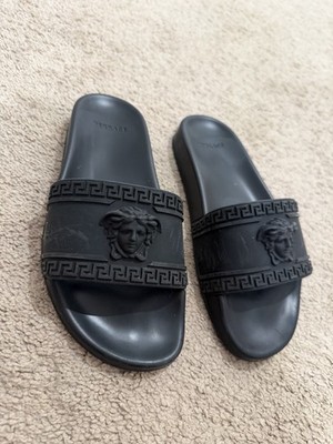 Versace Medusa Slides Authentic Men s 7 Womens 9  IT39