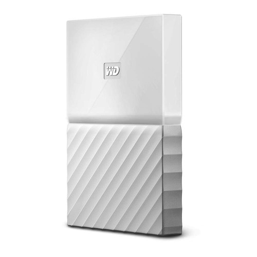 WD 2TB White My Passport Portable External Hard Drive-USB 3.0-WDBS4B0020BWT-WESN - Afbeelding 8 van 8