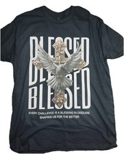 Men's God Jesus T-shirt Stand by God Tee Shirt Jesus Christian Inspirational Tee