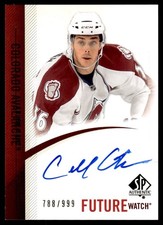 2010-11 SP Authentic FUTURE WATCH AUTO Colby Cohen Rookie Auto 788/999 Colorado