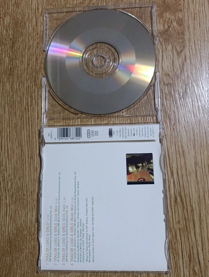 SHABBA RANKS - TRAILOR LOAD A GIRLS - 1991 MAXI CD SINGLE — 第 3/4 张图片