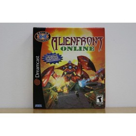 Alien Front Online Sega Dreamcast Big Box CIB - NO Microphone - Disc + Manual