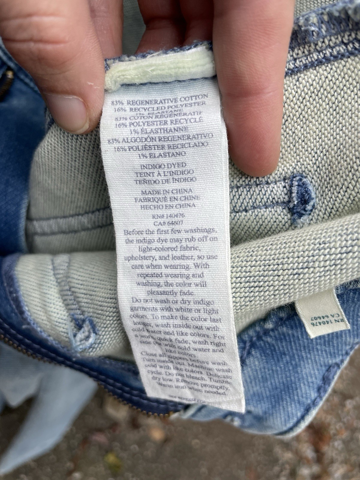 Faherty Stretch Terry Patch Pocket Pant Size 29 E… - image 8