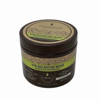 Macadamia Professional Ultra Rich Moisture Masque Hair Mask 8 fl oz Color Safe