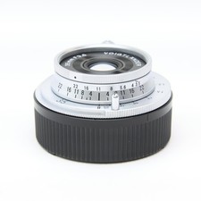Voigtlander COLOR-SKOPAR 35mm F/3.5 VM Silver for Leica M -Near Mint- 334