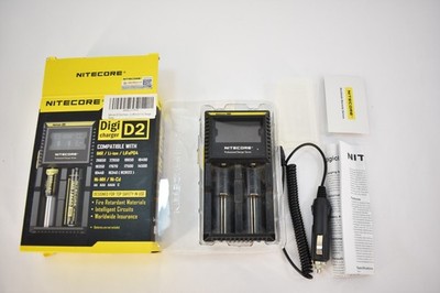 Nitecore Digi D2 Charger with car charger