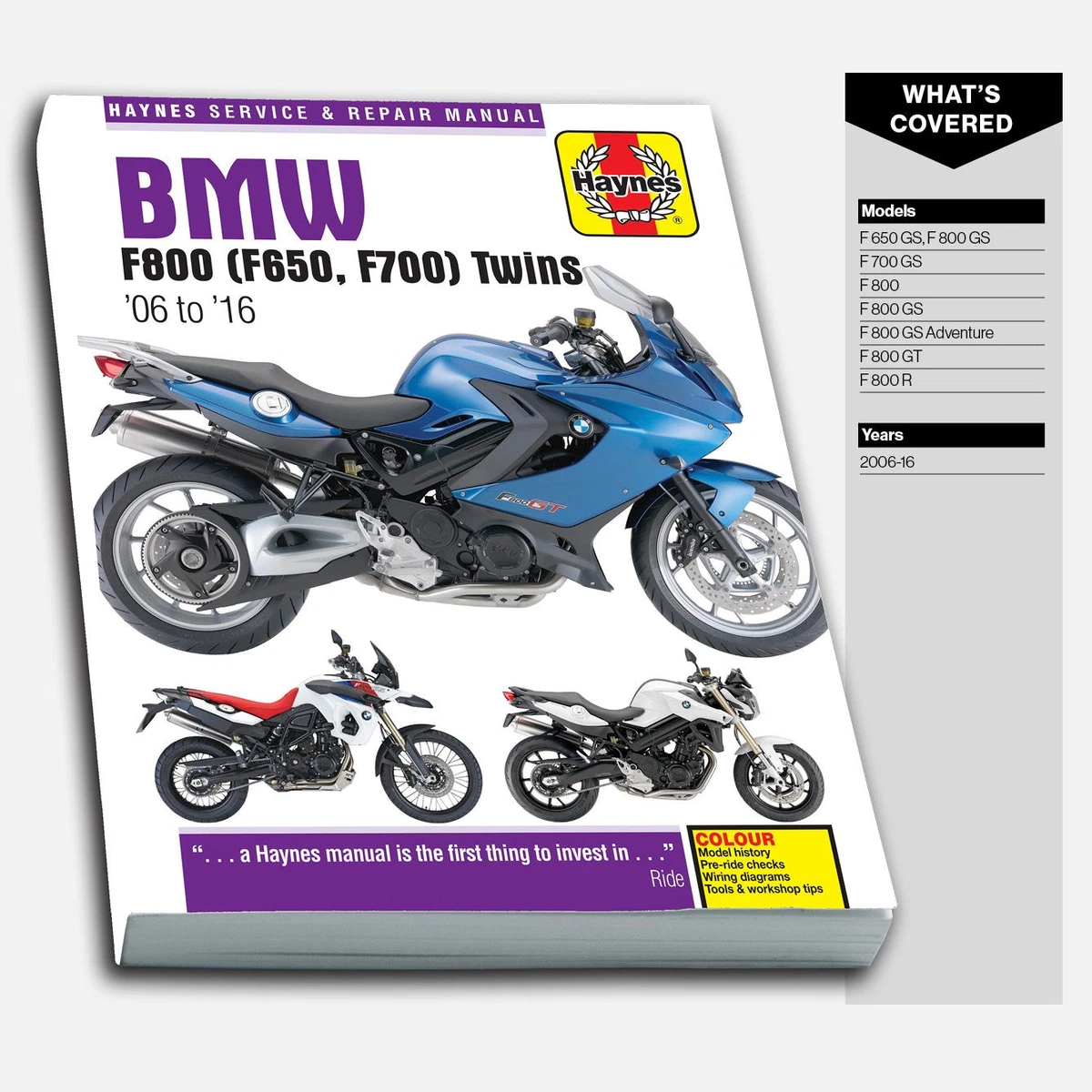 F 650 BMW Motorcycle Service & Repair Manuals for sale | eBay UK