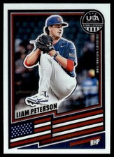 2026 Panini Stars & Stripes #143 Liam Peterson USA Collegiate National Team