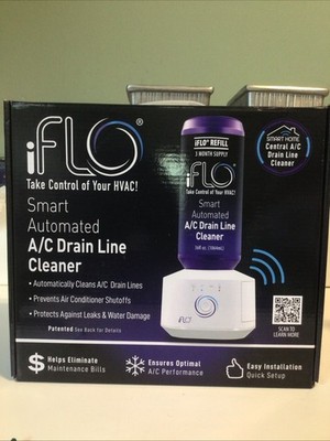 Iflo Smart Automated A/C Drain Line Cleaner iFlokit01 UPC 180104001018