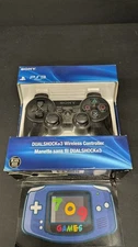 PS3 DUALSHOCK wireless CONTROLLER SIXAXIS BRAND NEW SEALED Black