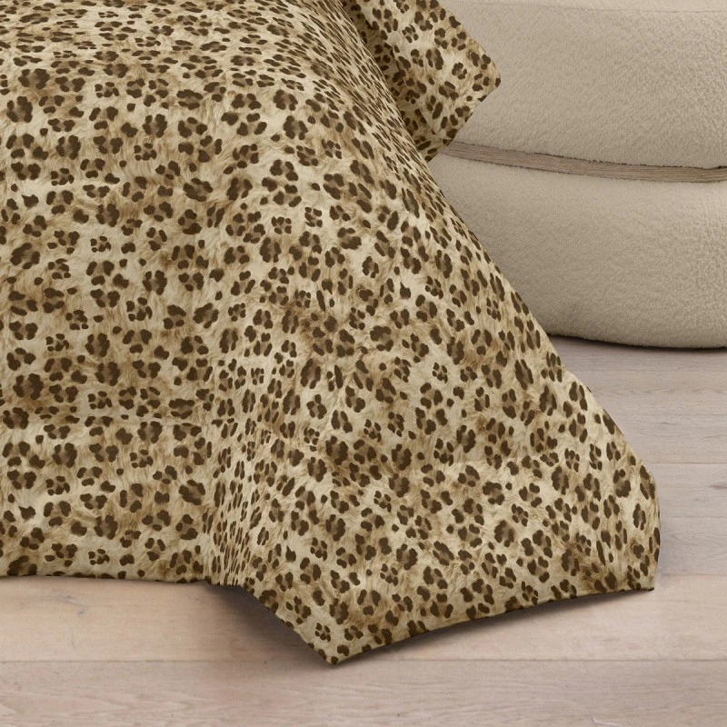 Trapunta Piumone Invernale Letto 2 Pz Matrimoniale FAZZINI Leopardato Camuflage, fotografia 2 di 12