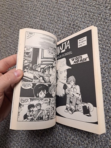 Ninja High School Manga Volume 4 Ben Dunn Antarctic Press Pocket Manga - Picture 5 of 6