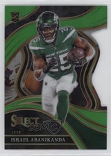 2023 Select Club Level Neon Green Prizm Die-Cut /499 Israel Abanikanda #267 fm0