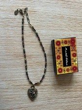 Michal Golan Kette Herz Schmuck Halskette Collier Bunt Mit Box