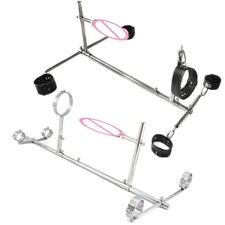 Sex Furniture Chair Kneeling Fixed Frame SM Handcuffs Puppy Neck Collar Couple