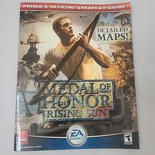 Medal of Honor Rising Sun Prima Games Strategy Guide Book Free Ship
