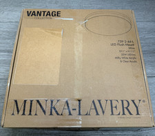 Minka Lavery 759-2-44-L Vantage 11"W LED Flush Mount Ceiling Fixture - White