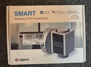 Zigbee Smart Wireless eTRV Radiator Thermostat Valve App Control Alexa Google