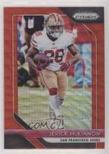 2018 Panini Prizm Red Wave Prizm 63/149 Jerick McKinnon #26 fm0
