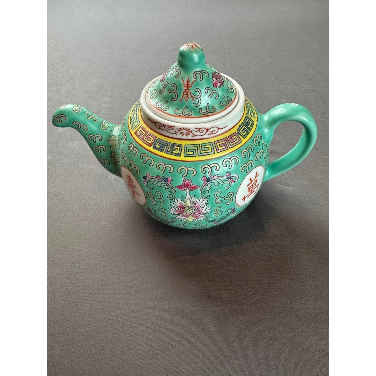 绿色1940 年后中国风茶壶| eBay