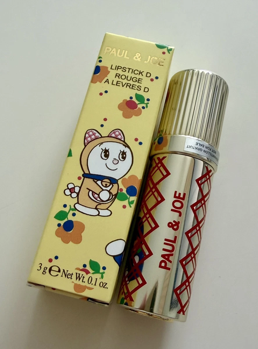 PAUL & JOE Lipstick D 005 3g Doraemon Dorami Limited Edition Rare Japan