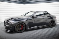 Seitenschweller Ansatz FüR V.2 FüR BMW M2 G87 HeckschüRze Schwarz