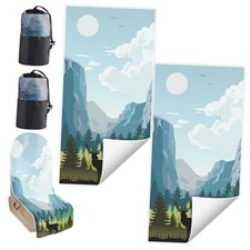 2 Pack Car Seat Towel Covers With Storage Bag Seat Cover National Parks