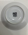Crown Victoria White Silver Floral Love Lace Fine China Saucers Set Of 7 — photo 3