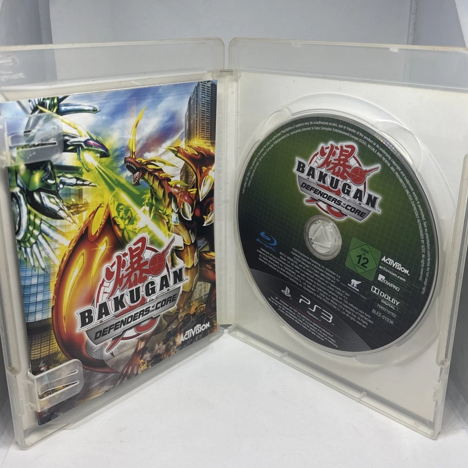 Bakugan: Defenders of the Core (Sony PlayStation 3, 2009) PS3 CIB Tested - Image 3 of 3