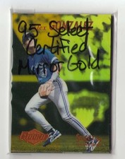1995 Select Certified Mirror Gold - TORONTO BLUE JAYS Team Set