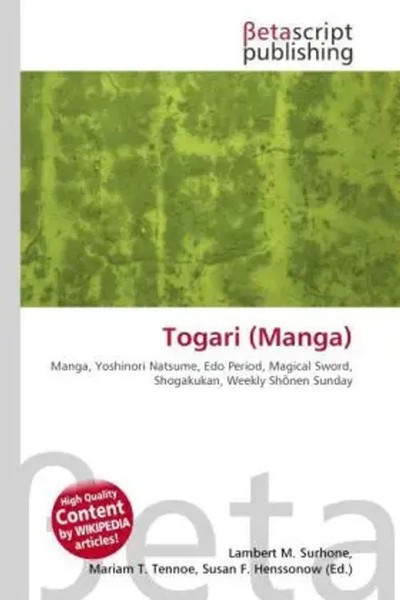 Lambert M. Surhone (U. A.) | Togari (Manga) | Taschenbuch | Englisch (2026)-image