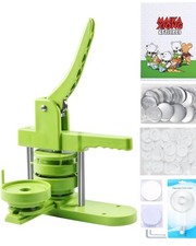 Button Maker Machine, 75Mm 3 Inch DIY Pin Button Maker Press Machine Kit, Badge