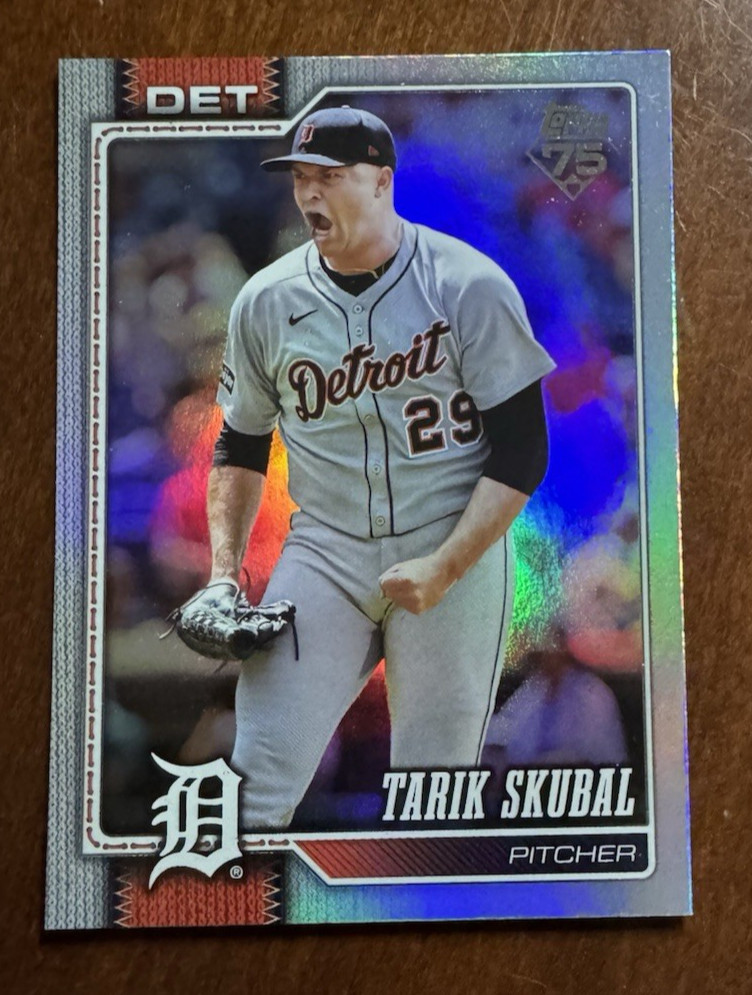 2026 Topps Series 1 ~ Tarik Skubal #300 ~ Rainbow Foil ~ Detroit Tigers