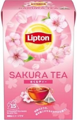 Lipton Sakura Tea Bags [Flavored Tea] 15 Bags X 6 Packs F/S w/Tracking# Japan