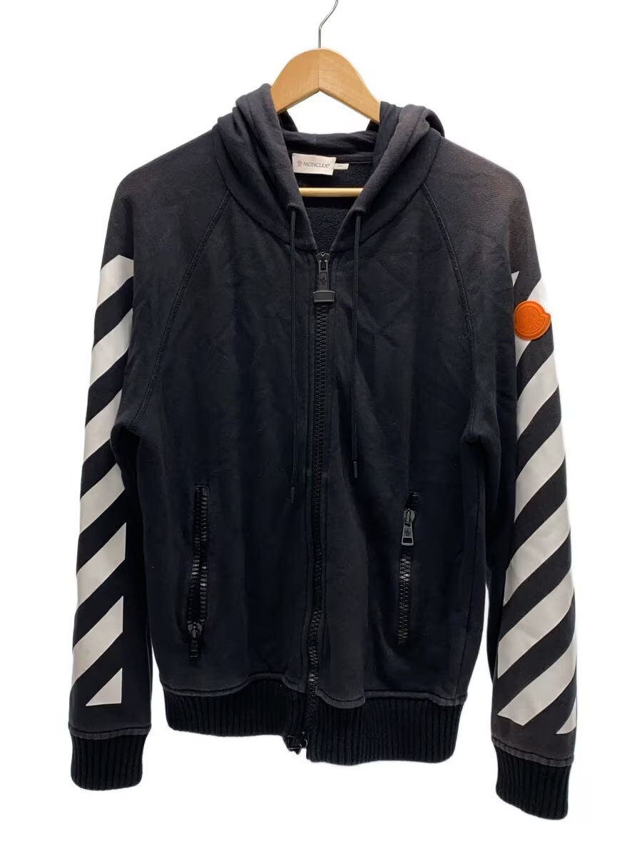 MONCLER × OFFWHITE Zip Hoodie black S Used | eBay