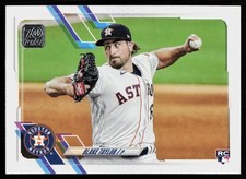 2021 Topps Blake Taylor #228 BASEBALL CARD Rookie Houston Astros RC. rookie card picture