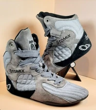 Otomix Weightlifting Bodybuilding Stingray Gym Shoe Gray