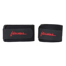 John Whitaker Neoprene Reflective Leg BandsPony Black/Red  TL6258