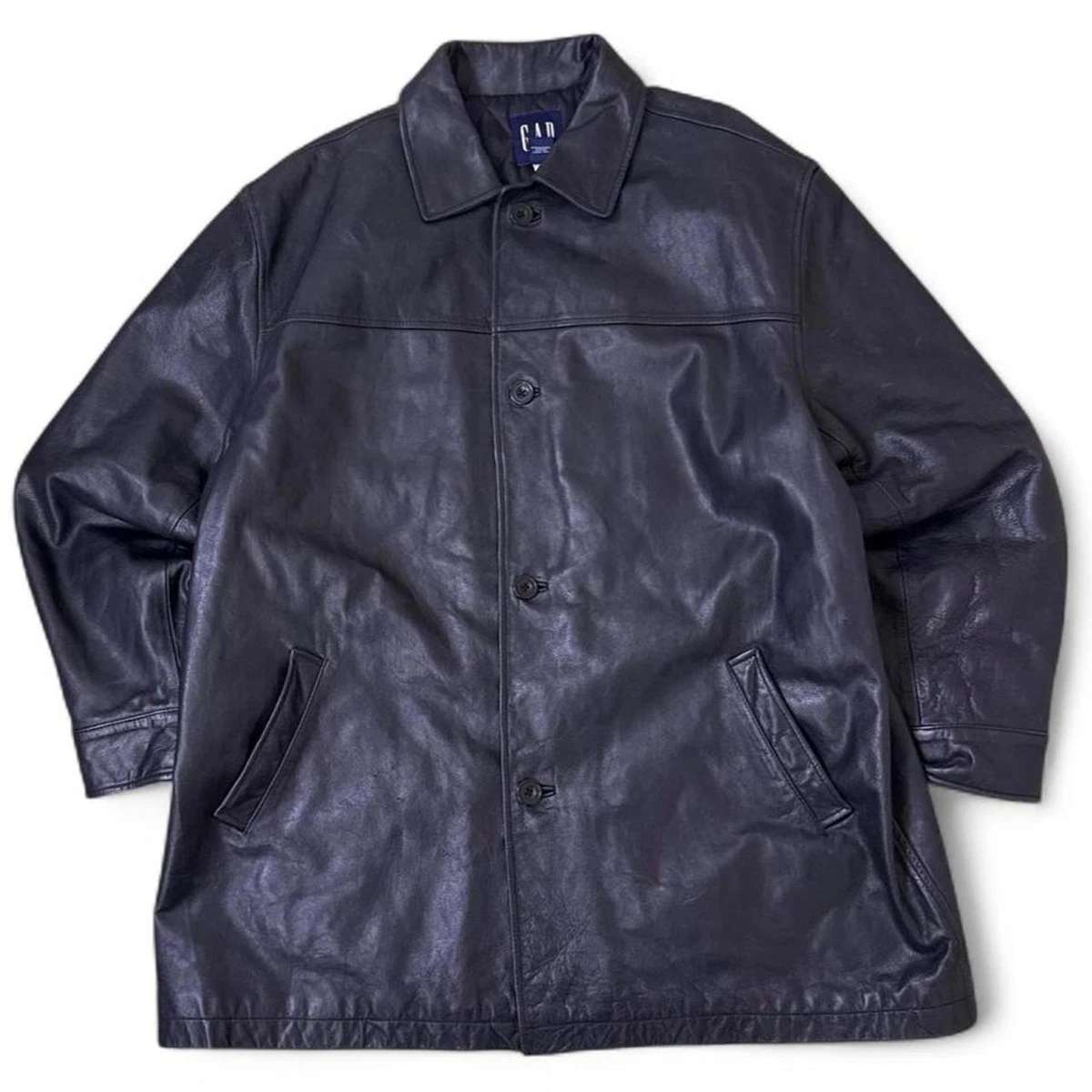 Gap Leather Outer Shell Coats, Jackets & Vests for Men for Sale