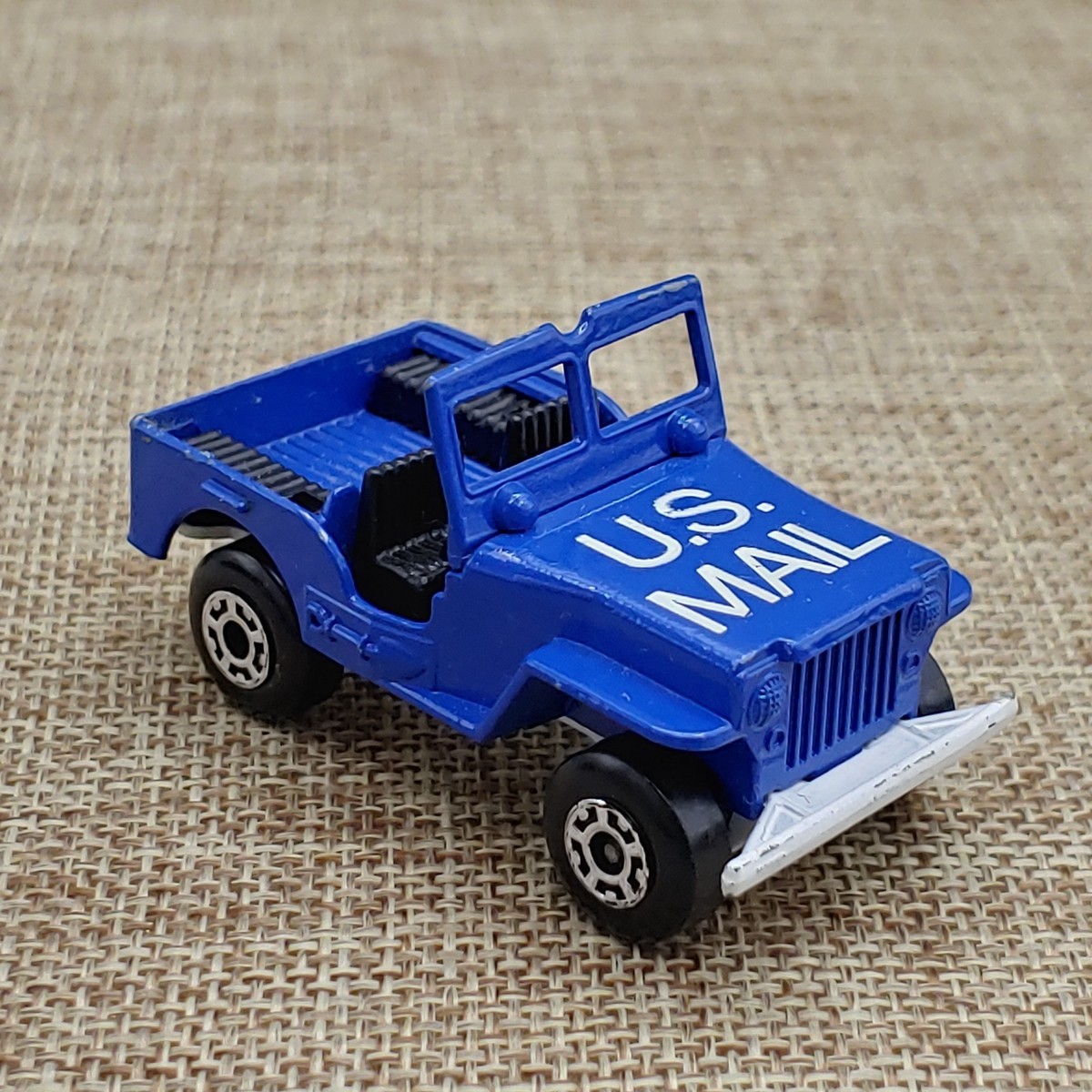Vintage 1976 Lesney Matchbox Superfast No.5 US Mail Truck Jeep