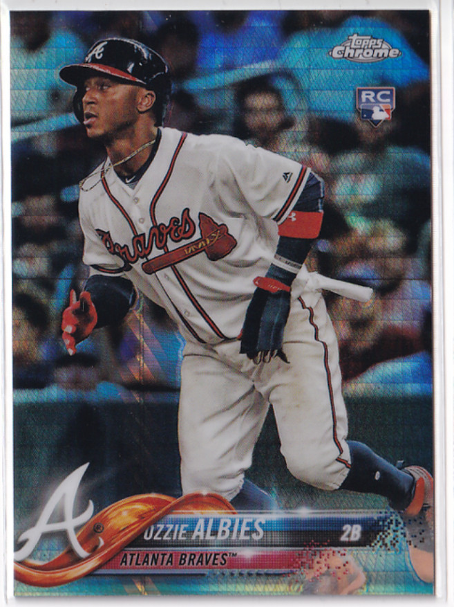 2018 Topps Chrome Prism Refractors #72 Ozzie Albies RC