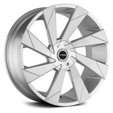 Strada Moto Wheel 22x9 35 5x114.3 74.1 Silver Single Rim