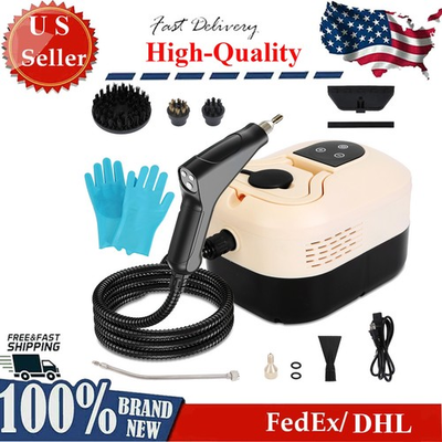 #ad #ad 1500W Handheld High Temperature and Pressure Steamer Cleaner with 1200ML Tank $42.39