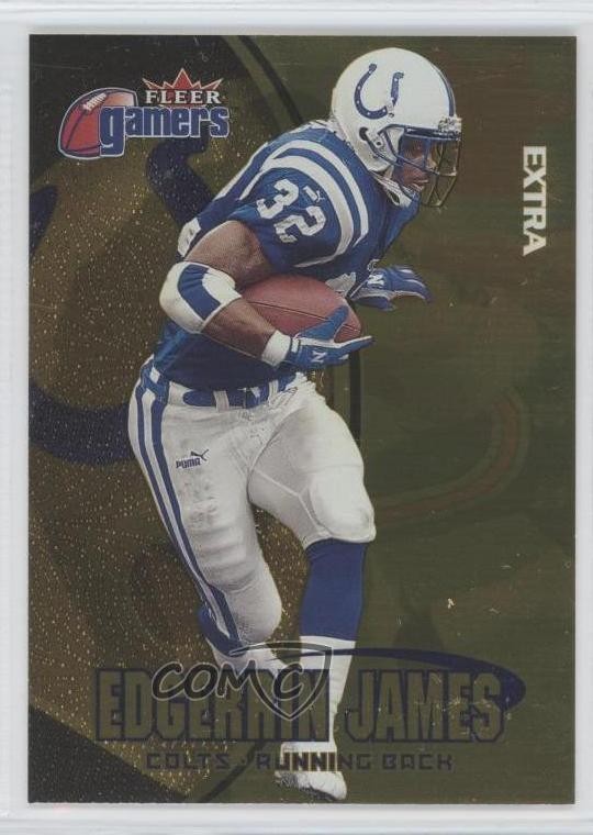 2000 Fleer Gamers Extra Edgerrin James #1 HOF 0j0