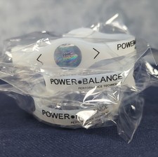 3Pcs Clear LARGE Power Balance Bands Bracelets Sports Energy Health Ships Today