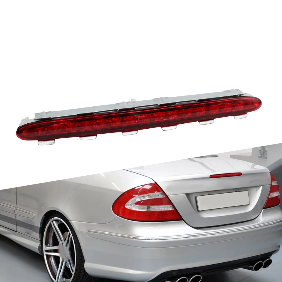 LED THIRD BRAKE LIGHT Stop Lamp For 2002-09 Mercedes Benz CLK W209 CLK350 CLK550 Foto 3 de 4