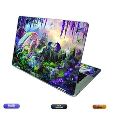 MightySkins Skin for HP Chromebook x360 14 (2021) - Dragon Paradise