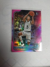 2022 Bowman U Chrome Max Christie 1st Bowman Pink Refractor Los Angeles Lakers 