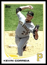 Kevin Correia 2013 Topps #262 Pirates MLB READ FREE SHIPPING AutographDen