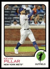 2022 Topps Heritage Kevin Pillar New York Mets #18